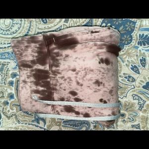 Lululemon marble warm down joggers